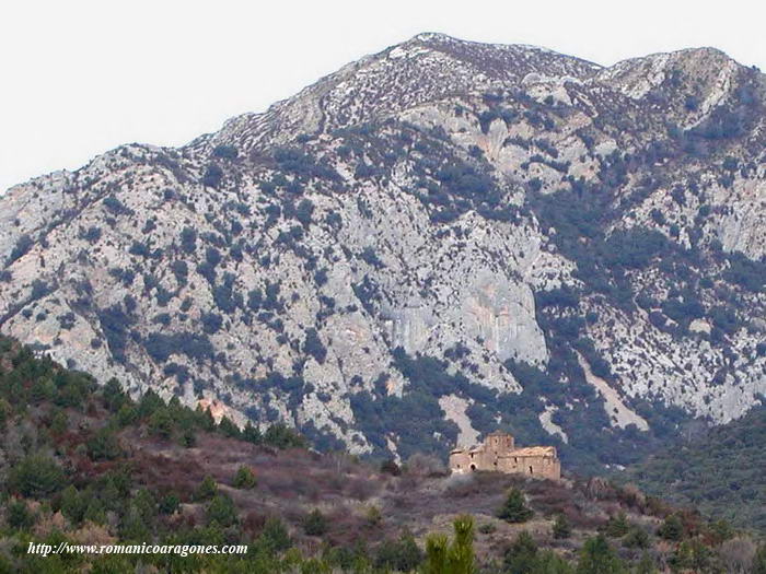 DETALLE DE LA ERMITA Y CASERO